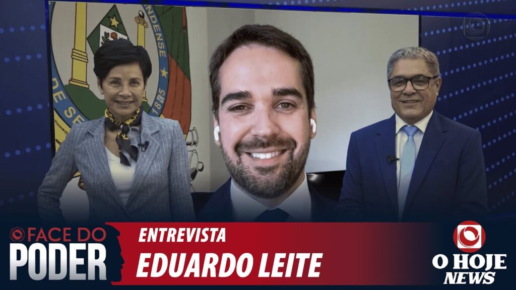 Exclusivo para O Hoje: Eduardo Leite fala sobre eleições 2022 e os planos do PSDB