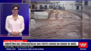 Notícia URGENTE - Cobertura das consequências da forte chuva na cidade de Goiás