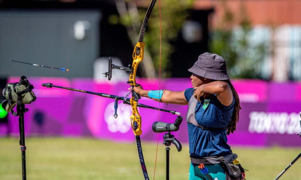 Ane Marcelle se classifica como 33ª no tiro com arco