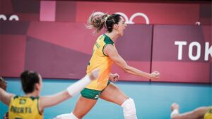 Brasil vence Japão e mantém invencibilidade no vôlei feminino nas Olimpíadas