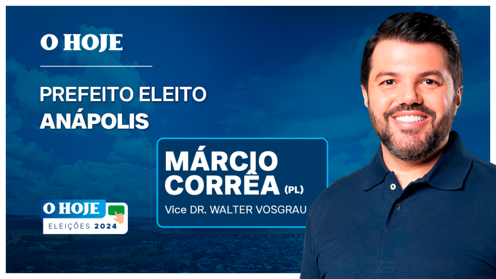 Márcio Corrêa é eleito prefeito de Anápolis