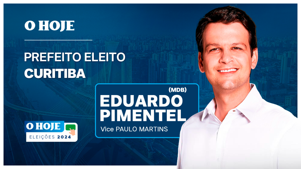 Eduardo Pimentel é eleito prefeito de Curitiba