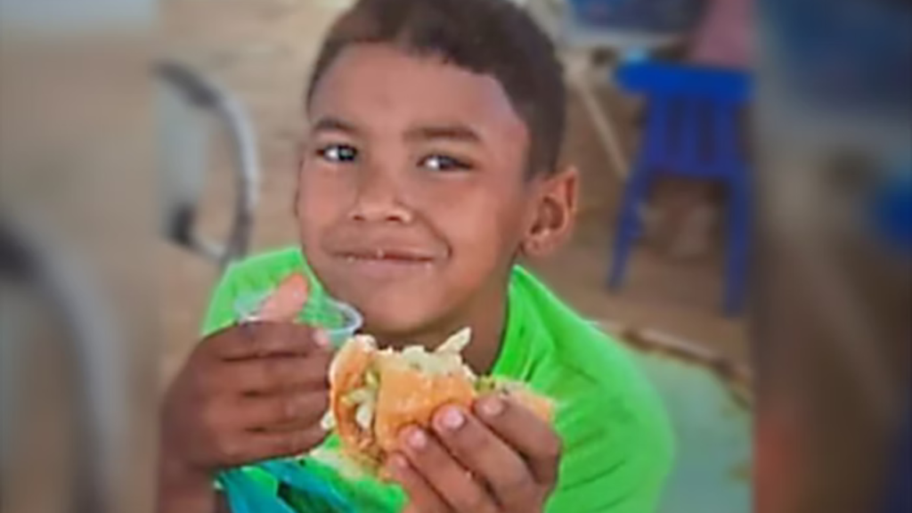 João Miguel Silva, de 10 anos. Foto: Reprodução