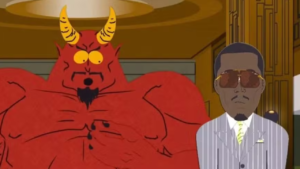 Episódio de 'South Park' de 2006 é considerado 'profecia' para o escândalo envolvendo o rapper Diddy — Foto: Reprodução