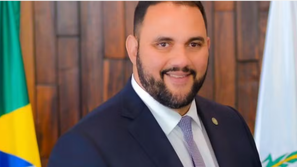 Thiago Rangel, deputado estadual no Rio de Janeiro investigado por crimes de organização criminosa: fraudes e lavagem de dinheiro — Foto: Reprodução