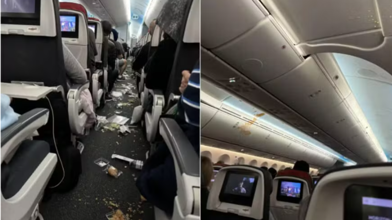 Turbulência em voo da Air Canada