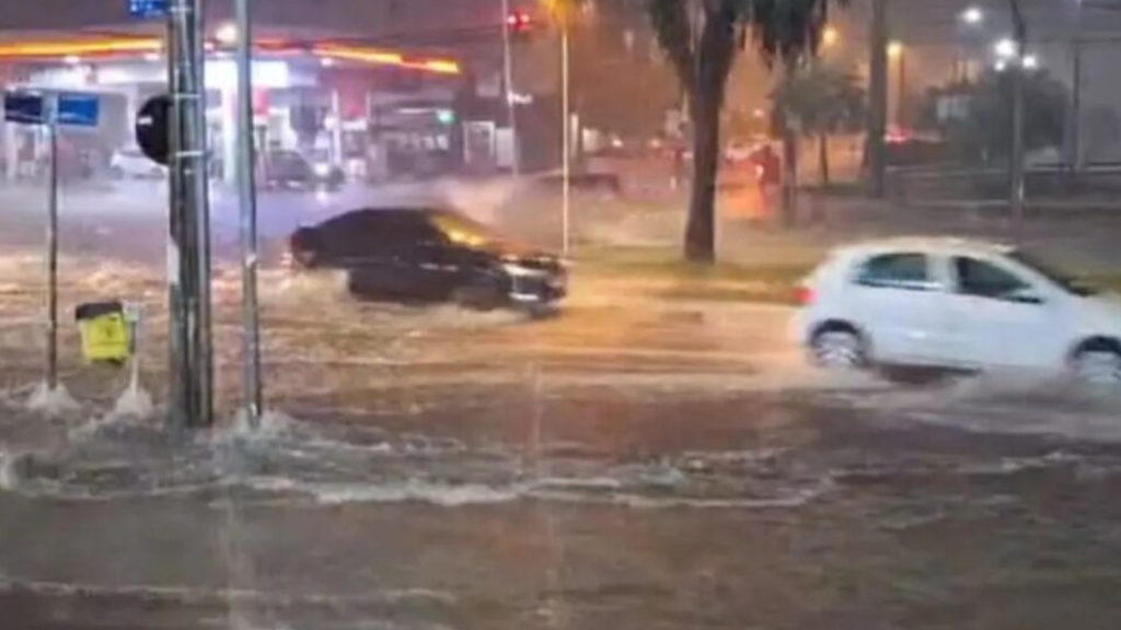 Goiânia ultrapassa recorde de chuvas Foto: Divulgação