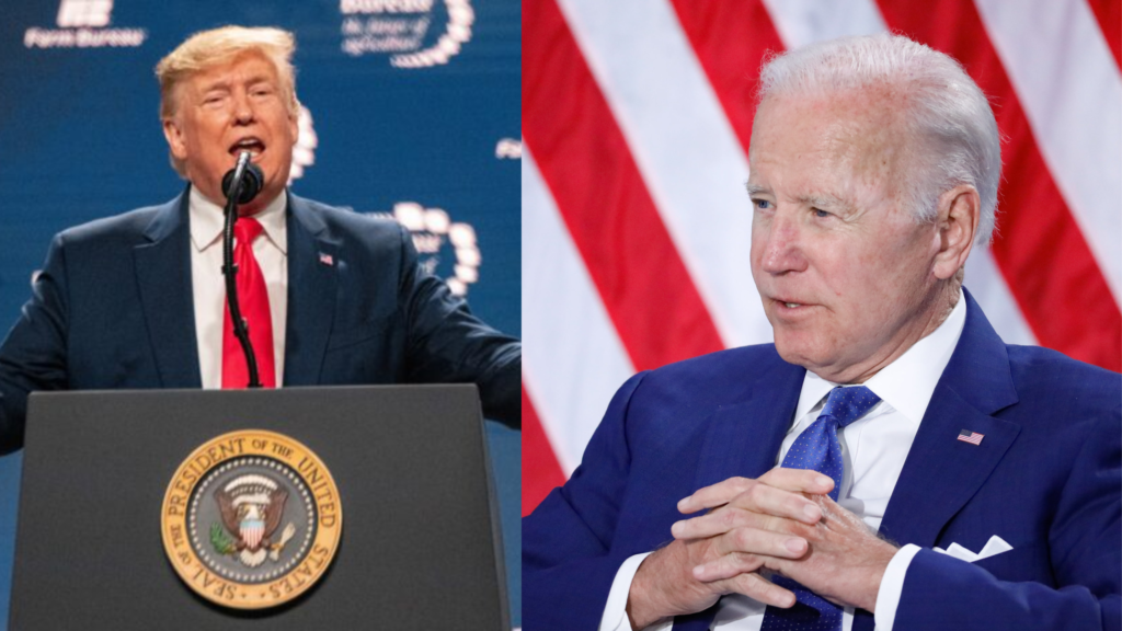 Donald Trump visita Joe Biden na Casa Branca