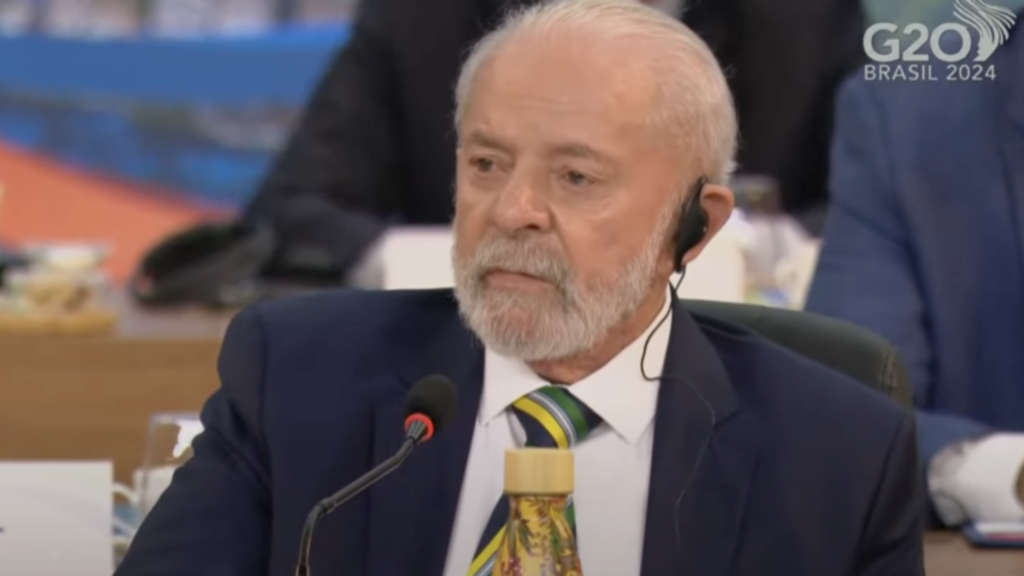 Lula diz que aliança contra fome é seu legado no G20