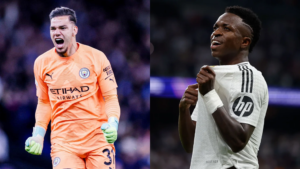 Ederson e Vinicius Jr são indicados a seleção de melhores do mundo da FifPro