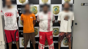 O grupo de crime é responsável por uma série de emboscadas e ataques a torcedores rivais, realizados durante o deslocamento para eventos esportivos na região de Aparecida de Goiânia-GO. Foto: Divulgação