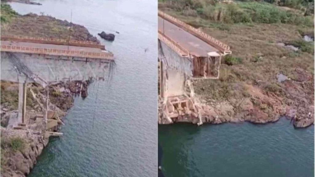 PF investiga queda de ponte entre Maranhão e Tocantins Foto: Divulgação