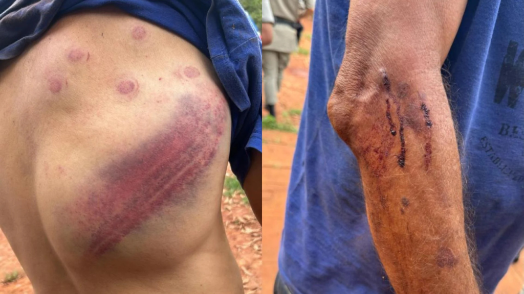 Idoso é amarrado e brutalmente agredido por ladrões em casa na zona rural Foto: Divulgação