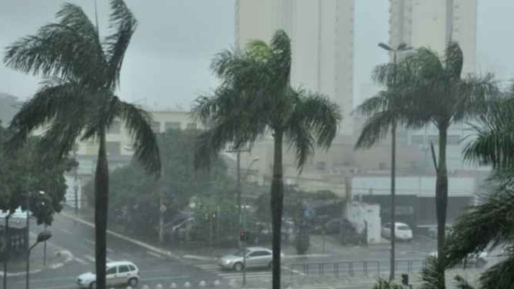 Goiás em alerta de tempestades e ventos Foto: Divulgação