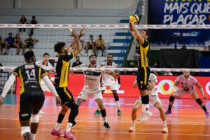 Em partida equilibrada Goiás Vôlei perde para o Praia por 3 sets a 1