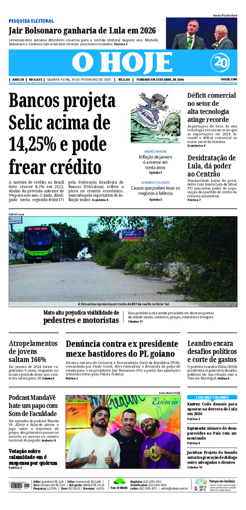 EDICAO 6673 19 02 2025 JORNAL O HOJE large