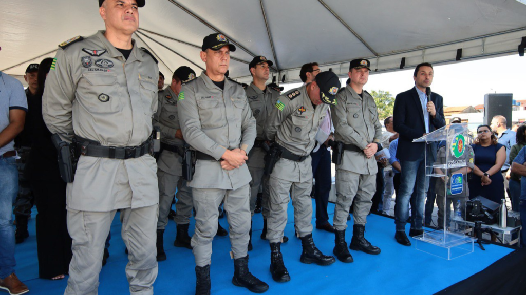 Vilela e PM lançam operação para intensificar a segurança pública Foto: Rodrigo Estrela