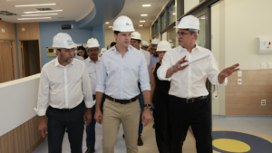 Daniel Vilela visita obras do Cora e destaca hospital como referência no tratamento de câncer