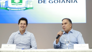 Mabel e Daniel Vilela se reúnem para traçar estratégias para o desenvolvimento de Goiânia