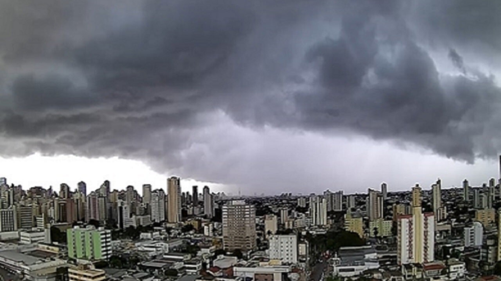 Goiás inicia a semana com risco de chuvas intensas Foto: Divulgação