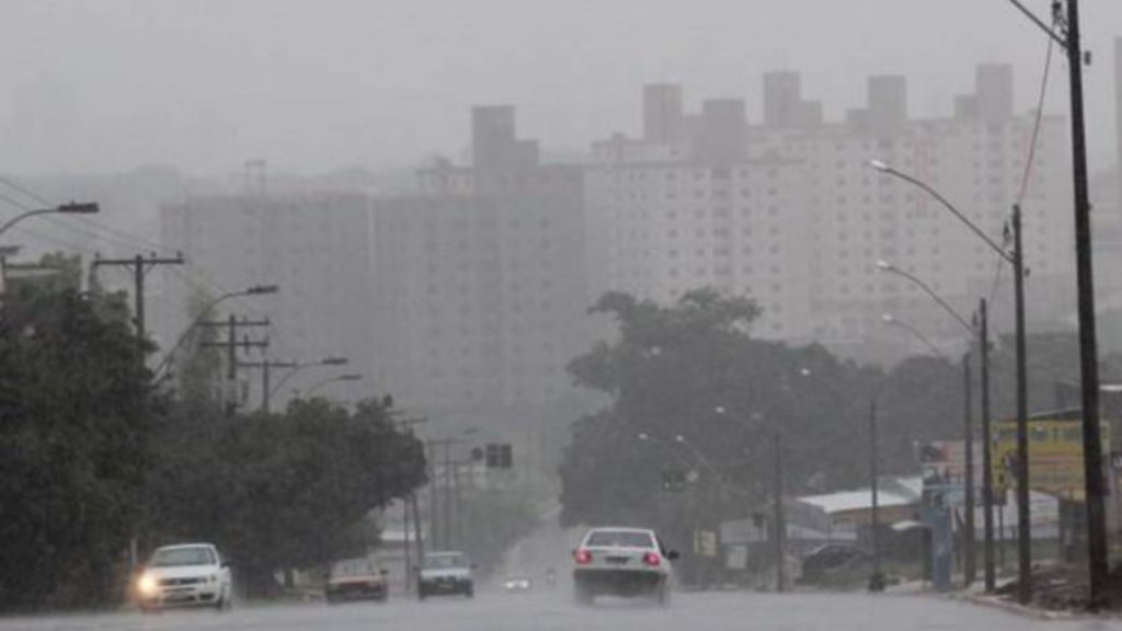 Fim de semana promete tempestades intensas em Goiás com granizo e rajadas de vento de até 70 km/h Foto: Divulgação