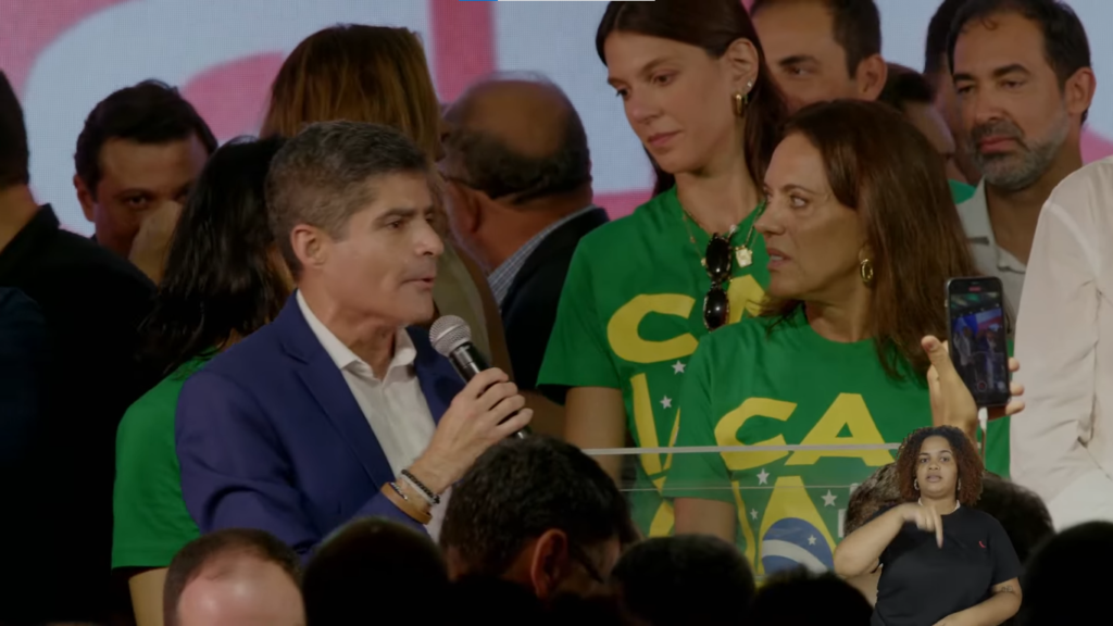 ACM Neto confirma candidatura de Gracinha para o Senado