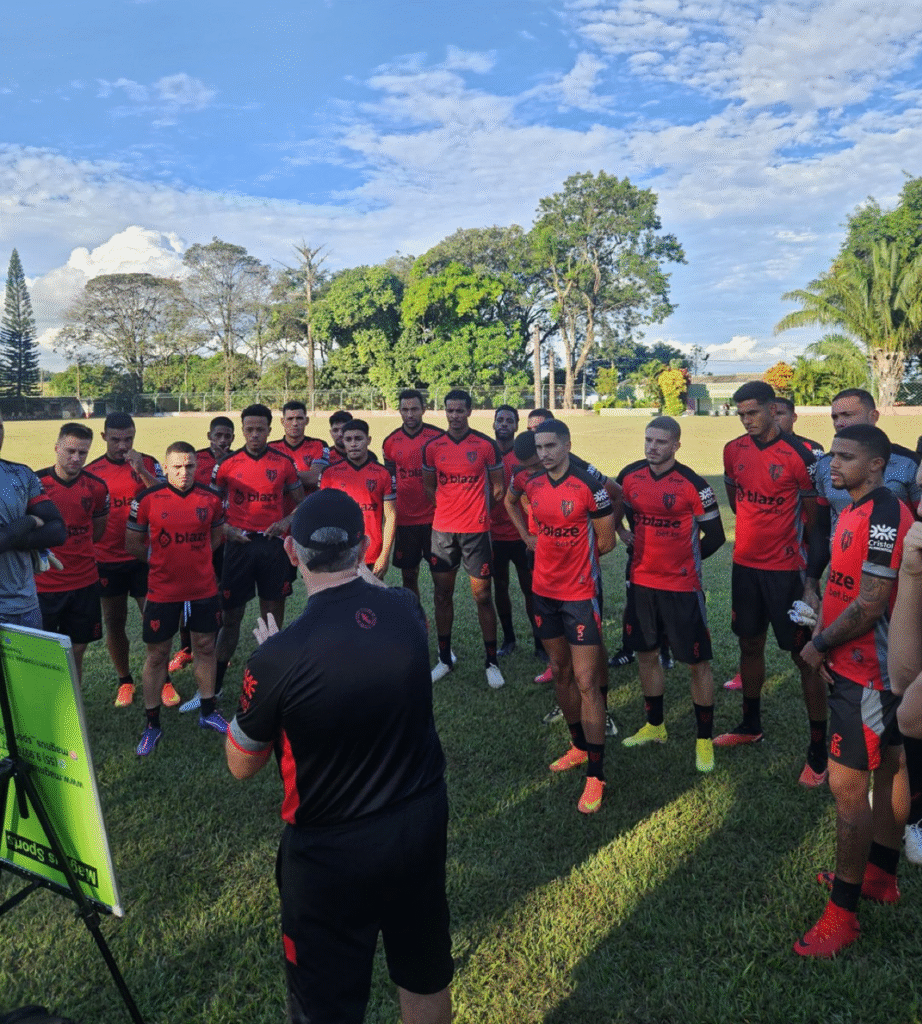 Atlético Goianiense finalizou preparação para enfrentar a Ferroviária