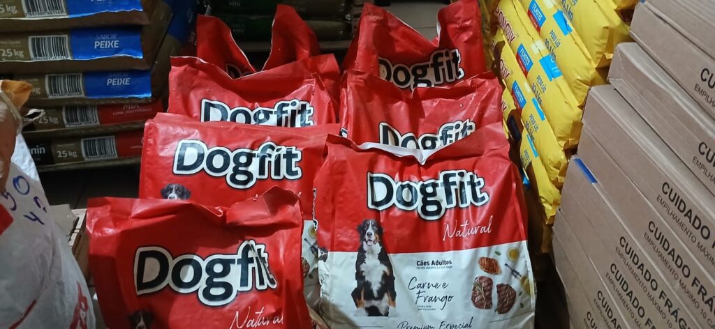 ração animal vencida