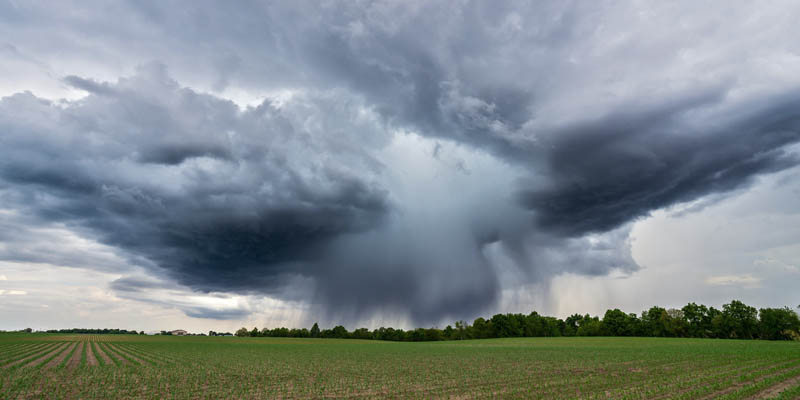 Alerta de risco para chuvas em Goiânia