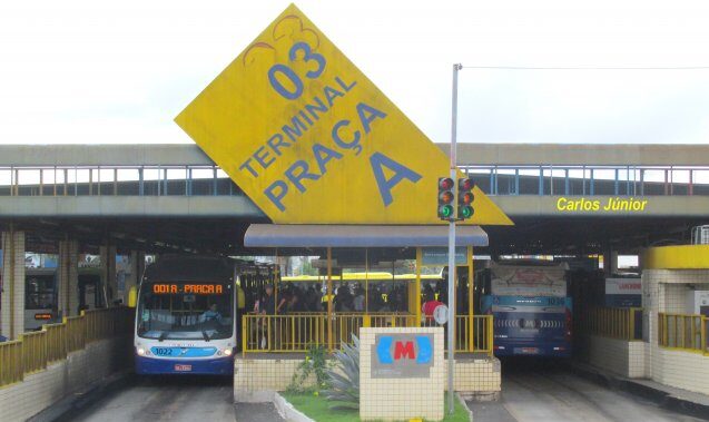 Reforma do Terminal Praça A começa neste sábado com estrutura provisória na Anhanguera