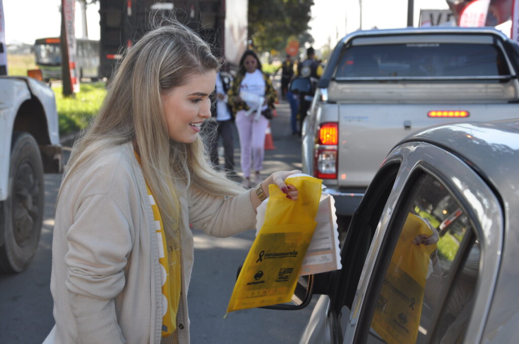 Ações educativas e fiscalizatórias durante o Maio Amarelo