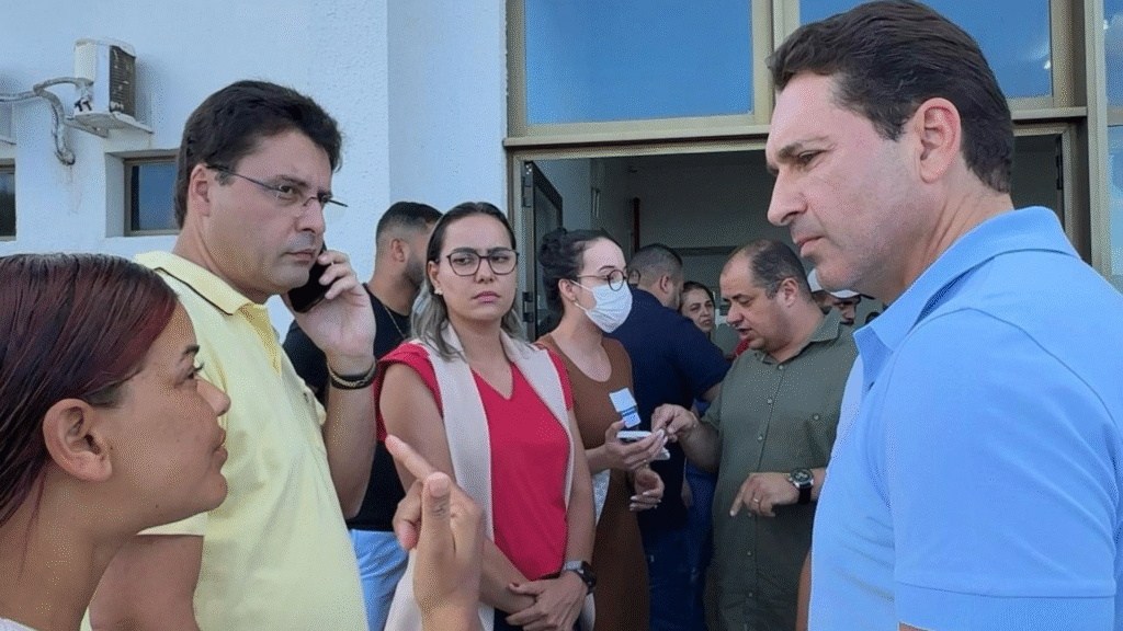 Vilela reforça luta contra problemas na Saúde em Aparecida