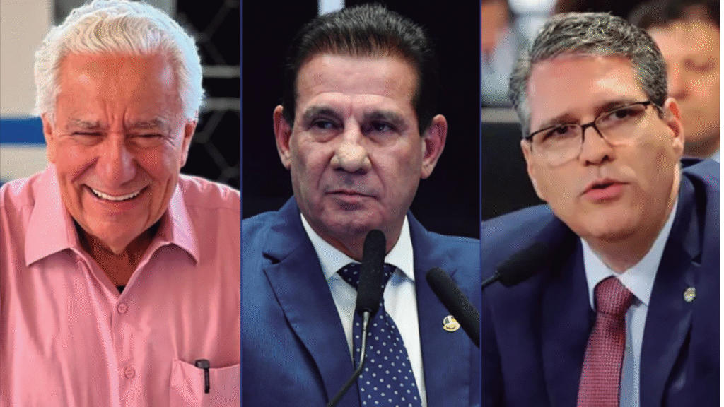 Vilmar, Vanderlan e Francisco