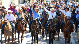 Cavalgada abre a Pecuária de Goiânia com 450 cavaleiros e presença de autoridades Foto: Divulgação
