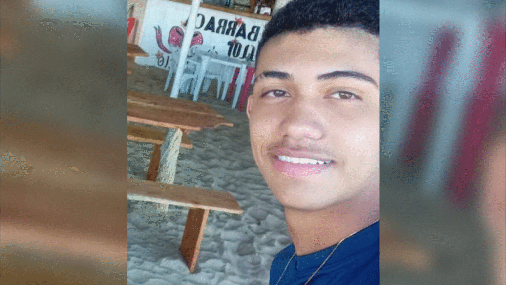 Família de Gabriel Enrique, morto aos 17 anos, clama por justiça em caso que comoveu a cidade goiana Foto: Divulgação