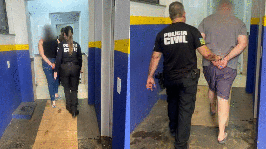 Pais são presos por tortura após vídeos revelarem agressões brutais contra criança de 4 anos Foto: Divulgação