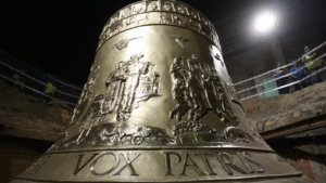 Vox Patris partiu da Europa em 11 de abril a bordo de um navio cargueiro Foto : Divulgação/Pai Eterno