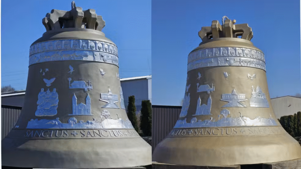 Maior sino do mundo chegará antes a Goiás após evento ser cancelado em Brasília Foto:Carlos Roberto/Afipe