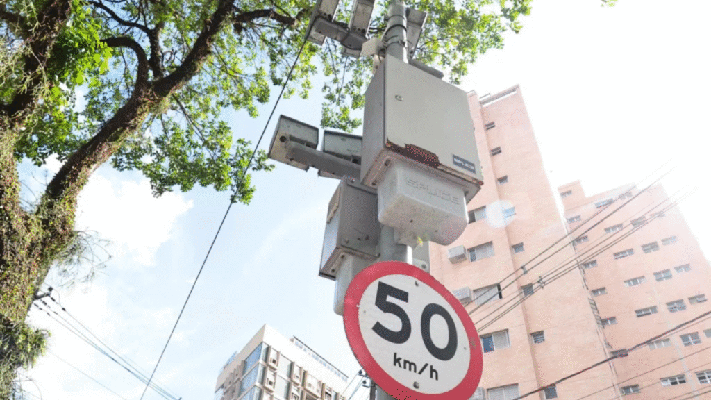 A Central de Controle Operacional reúne câmeras de vigilância em tempo real e monitoramento contínuo de veículos Foto : Vanessa Rodrigues/AT