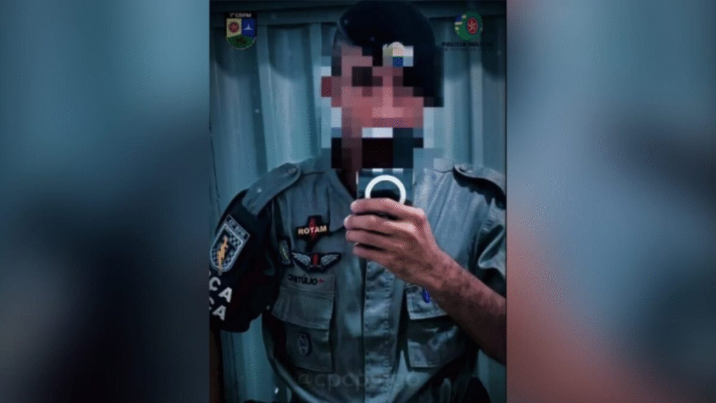 Falso policial é preso em Goiânia após simular ações da PM para aplicar golpes e conquistar mulheres Foto: Divulgação