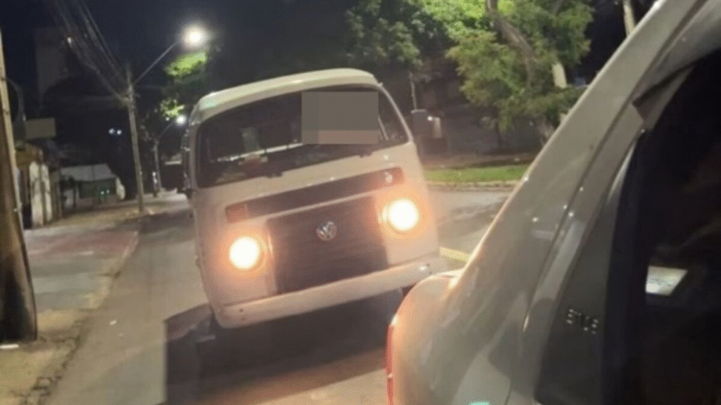 Relato sobre perseguição por Kombi viraliza e leva polícia a investigar suspeito em Goiânia Foto: Divulgação