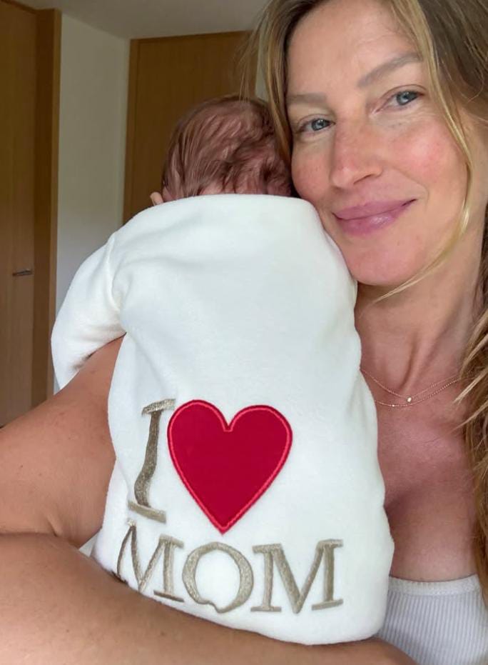Gisele Bündchen celebra o Dia das Mães com primeiras Imagens de seu filho com Joaquim Valente