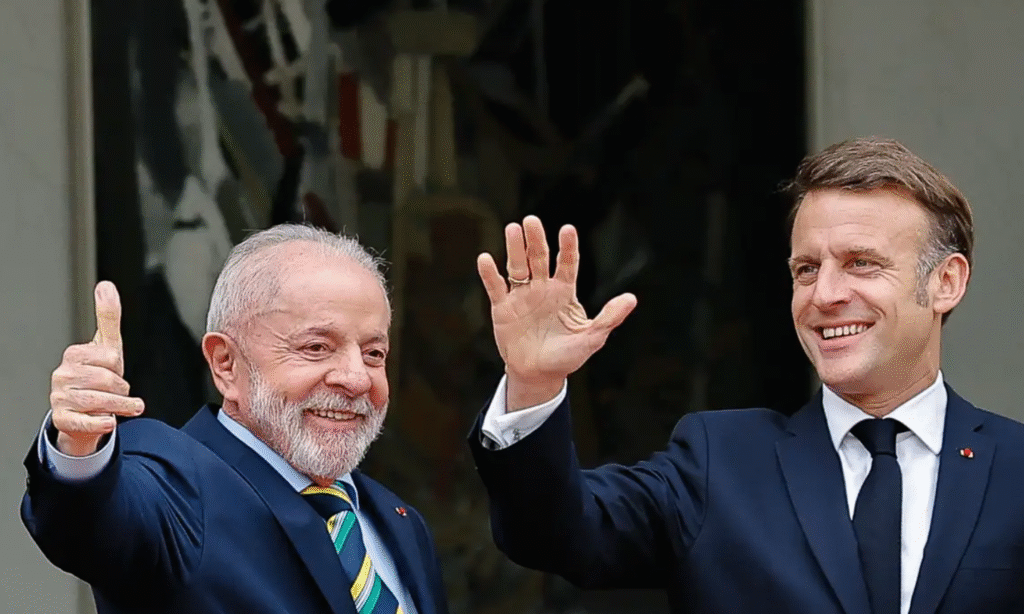 Macron retruca Lula e sai em defesa da Ucrânia