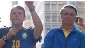 Tarcísio provoca Lula e diz que ele tem “dor de cotovelo” de Bolsonaro