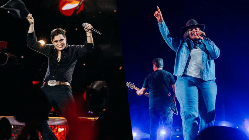 Natanzinho Lima e Lorena Cristine estreiam no Caldas Country Festival 2025 Foto: Divulgação