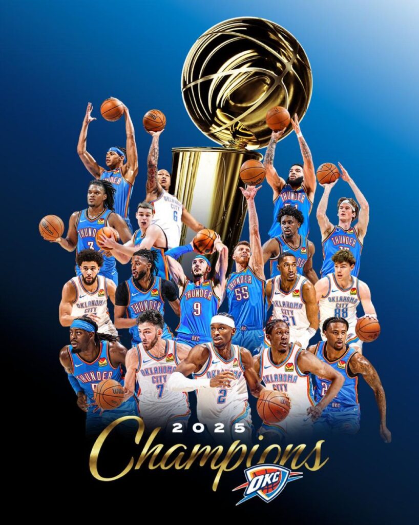 OKC vence titulo da NBA