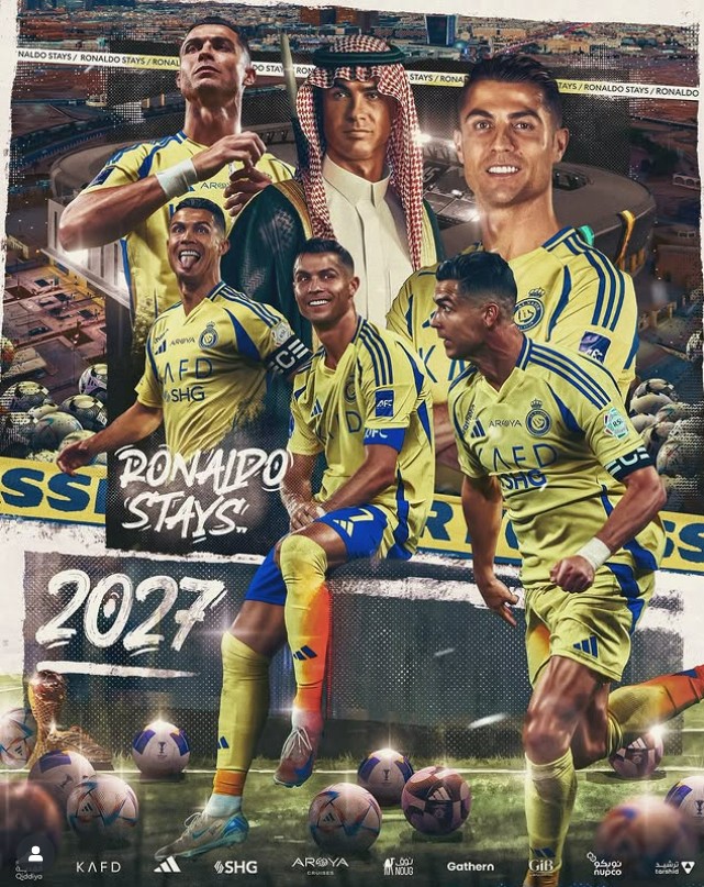 Al-Nassr anuncia renovação de Cristiano Ronaldo por mais dois anos 2 Cristiano Ronaldo