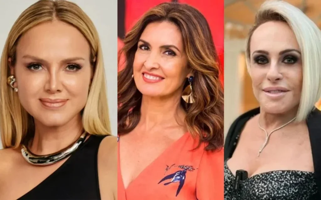 Guerra nos bastidores: Ana Maria, Fátima Bernardes e Eliana travam disputa na Globo 2 Eliana
