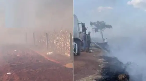 Justiça dá 48 horas para Prefeitura de Piracanjuba conter incêndios em lixão Foto: Divulgação