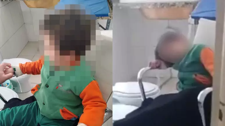 883158567 maus tratos crianca e encontrada amarrada em banheiro de escola no parana